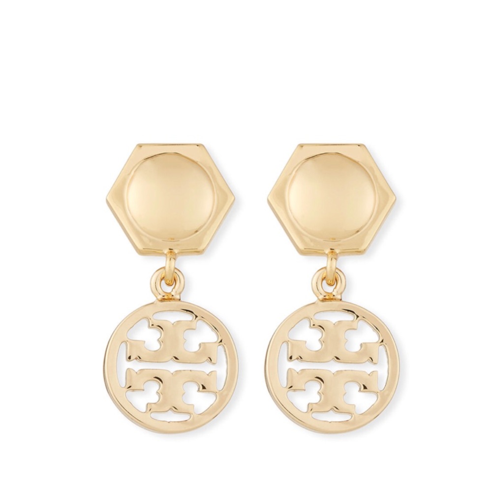 Tory Burch Logo Earrings